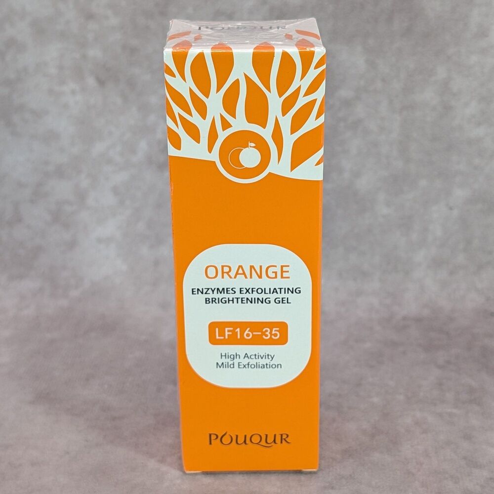 POUQUR Orange Enzymes Exfoliating Brightening Gel LF16-35 3.5 fl oz 100 grams